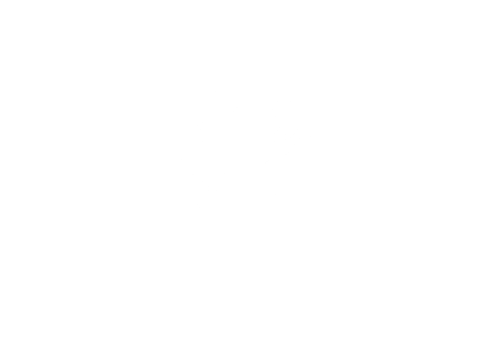 White clip-art of two hands with hearts hovering over them